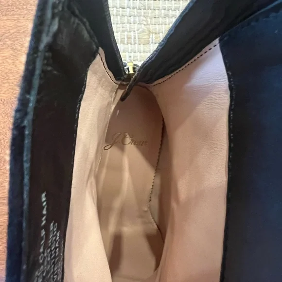 NWT J. Crew Haircalf Cheetah Ankle Boot - Picture 9 of 12